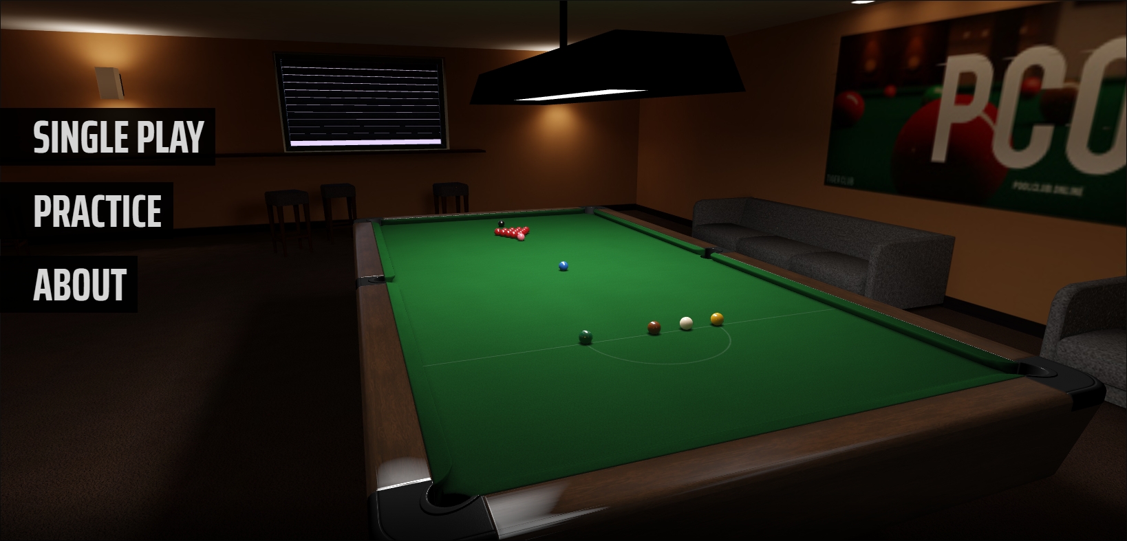 PCOL-SNOOKER台球游戏